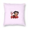 Anime B-Betty Boops Pillowcase Soft Polyester Cushion Cover Decorations Cartoon Pillow Case Cover Home Zipper 40*40Cm