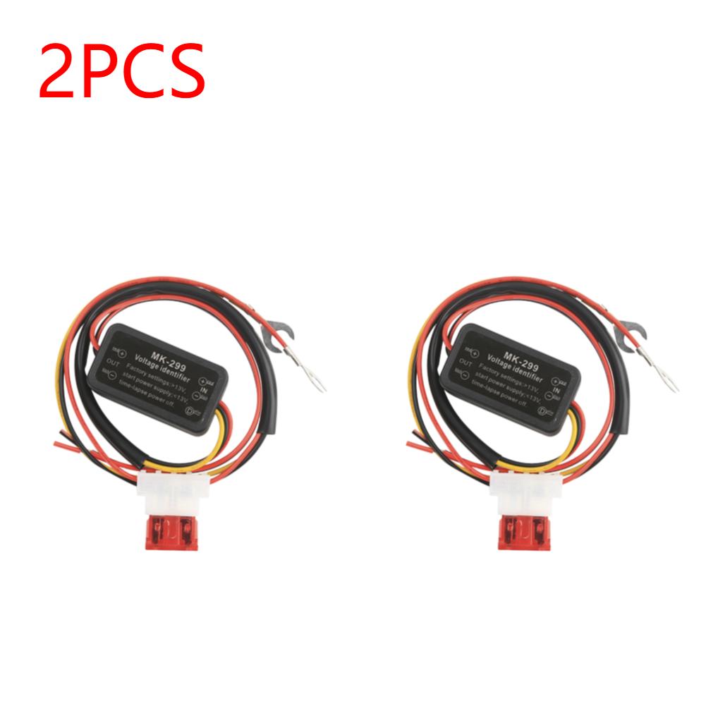 2/1pcs Car LED DRL Controller On/Off Switch Waterproof Auto Daytime Running Light Relay Harness Dimmer Fog Light Controller