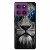For Motorola Edge 60 Pro 5G Case Edge60 Pro Phone Case Tiger Black Silicone Soft Back Cover For Motorola Edge 60 Pro Case Coque