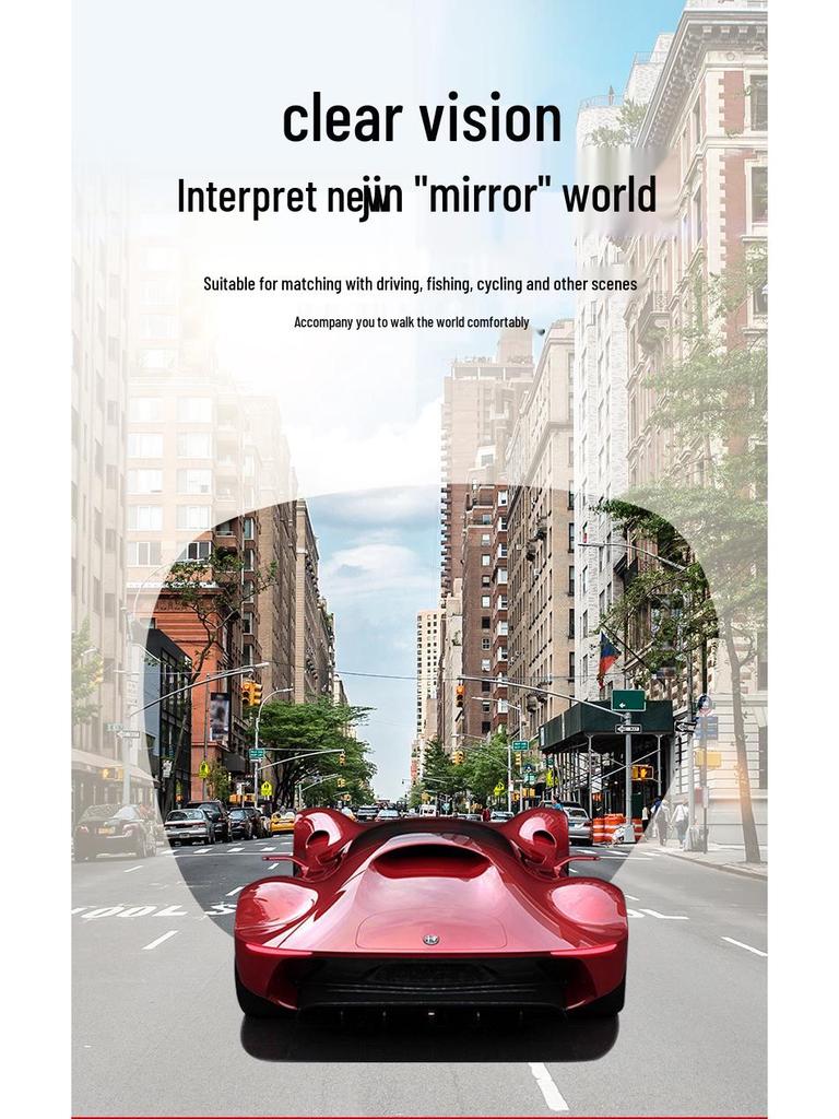 Gafas de Sol Unisex Magnéticas Polarizadas de Doble Vía: Set Clip-on Compatible con Graduación para Miopía