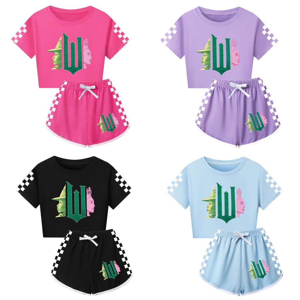 Print Wicked Children Short Sleeved Short Style Suit Pajama Clothing Fashion