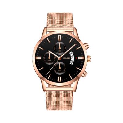 Quality Mens Leather Business Fashion Watch Strap Watch For Gift Giving