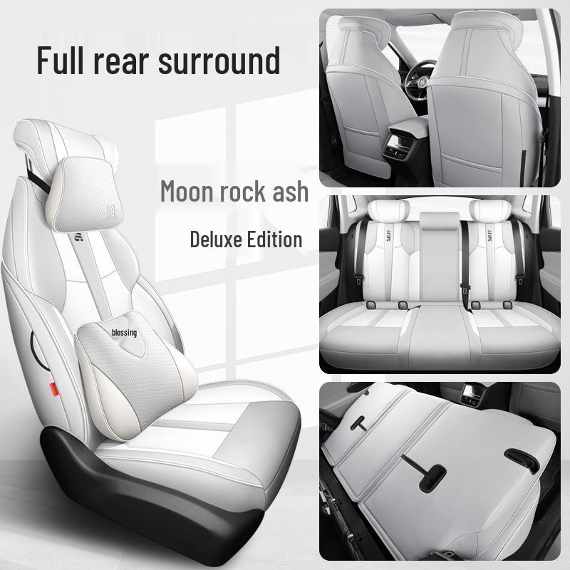 MWG Premium Leather Car Seat Cushion for Buick E5 - Sporty, Fashionable, All-Season Cover