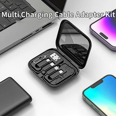 Keep Tidy Sturdy Excellent Multi Slots U Disk Memory Card Cable Storage Case Cable Storage Box