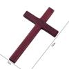 Christian Wooden Cross 12cm(4.7in) Hanging Wall Large Long Crucifix Two Color