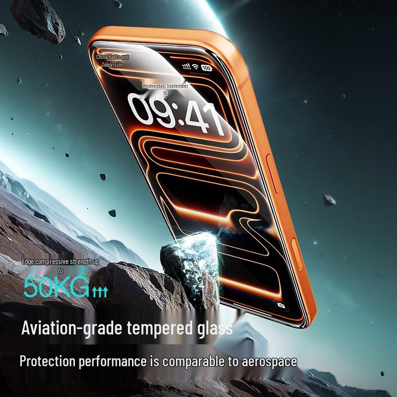 ShineMo iPhone 16 Pro Max Privacy Tempered Glass Screen Protector