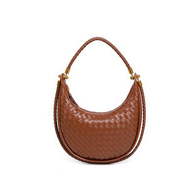 Personalized and Versatile Women's Bags, Crescent-shaped Bags, High-end Hand-held Bags, Crescent Moon Dumpling Bags, Single-shoulder Underarm Bags