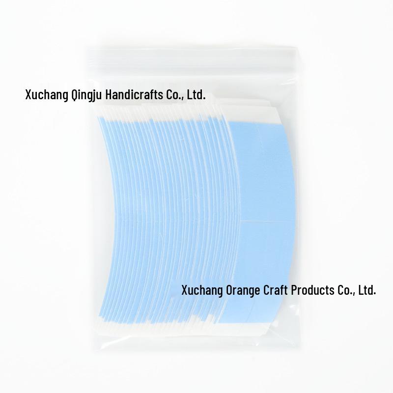 Men's Invisible Film Design Toupee with Double-Sided Tape for Natural Look