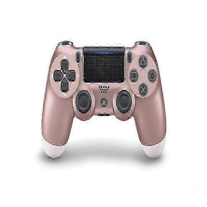 Rose Gold Wireless Controller for PlayStation 4, DualShock 4 Compatible Gamepad