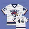 Off Campus Briar University Jersey Graham 44 22 DI LAURENTIS 66 Tucker46 Tshirt V-neck Tees Unisex OutdoorTraining Hockey Jersey
