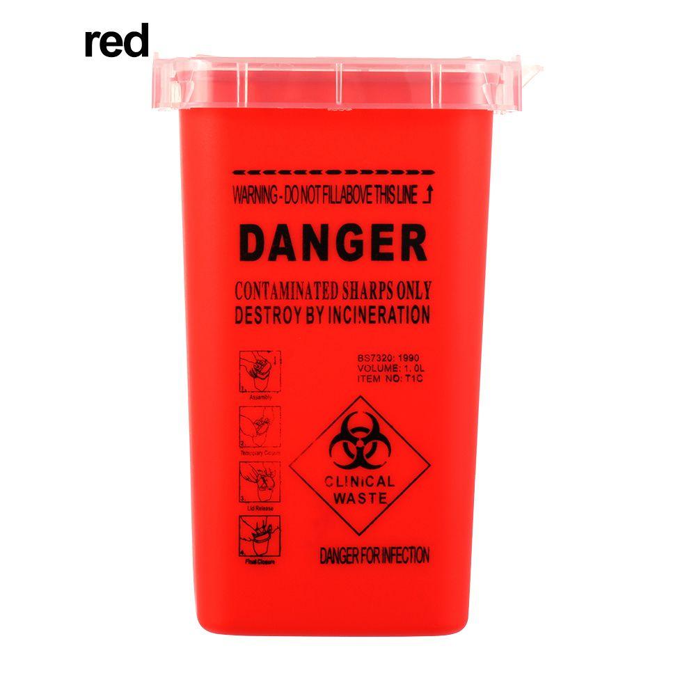 Useful Storage Gadget Collect Box Needles Bin Sharps Container Waste Box