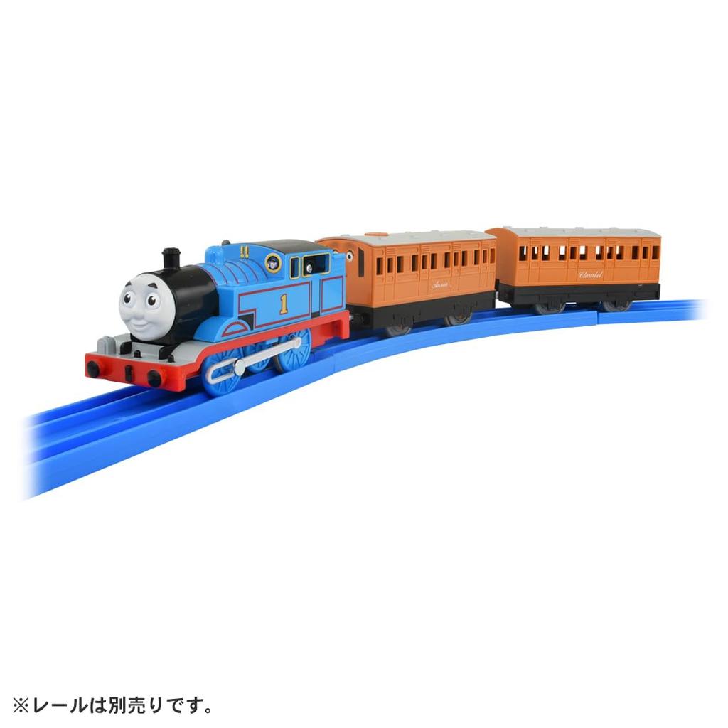 Takara Tomy Thomas Talking Thomas English Train Toy for ages 3 and Meets toy safety standards and is ST mark "Plarail OT-01 Plus" up. certified.