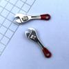 2Pcs Doll House Mini Home Decoration Simulation Maintenance Tool Wrench Hammer