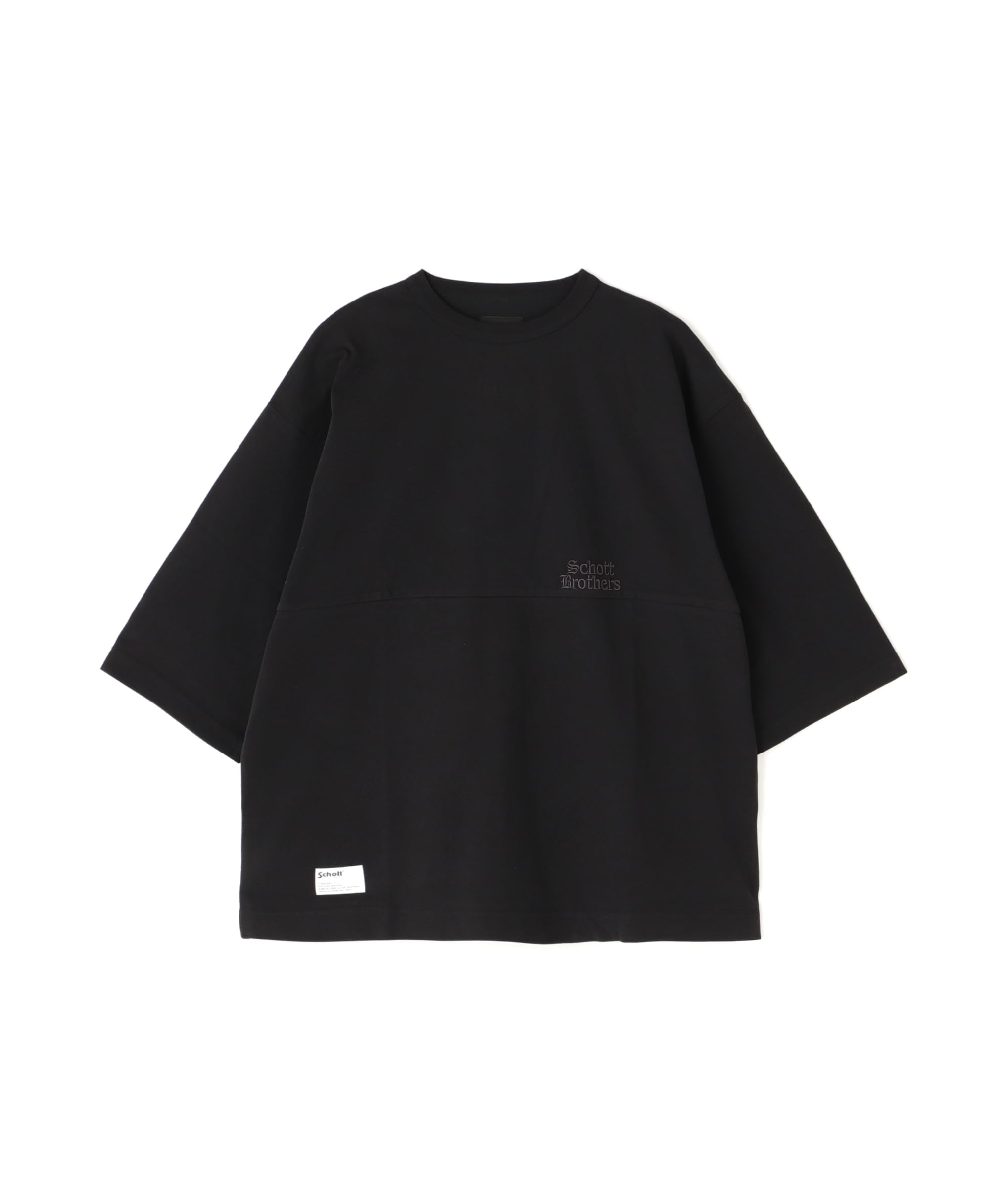 

Schott B.S.Football T-Shirt, Black Sheep, Men s, Size M, 410, Charcoal, 782-5130007