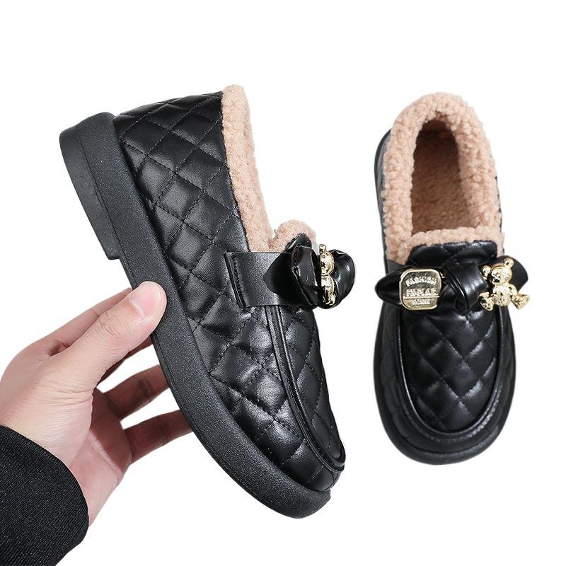 Doudou shoes winter velvet warm Doudou home indoor shoes light non-slip soft thick sole Doudou shoes thickened