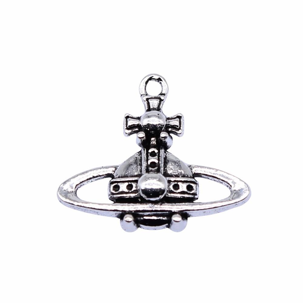 Airplane Charms Multi Color Alloy Car Pendants For Travel Themed Jewelry
