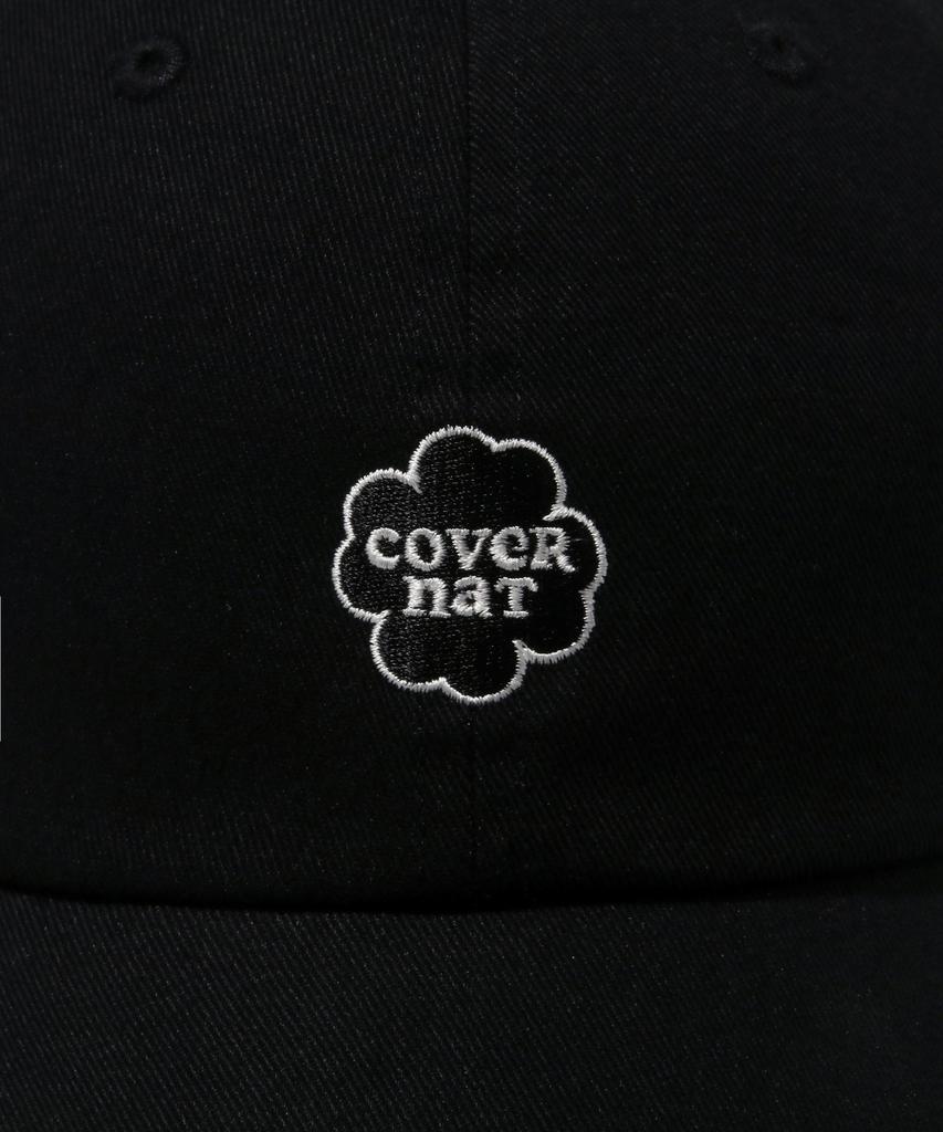 COVERNAT WOMAN Clover Heart Small Logo Ball Cap Black