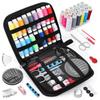 Linen Needlework Book Embroidery Stitch Guide DIY Craft Kit 86 Tools with Threads Portable Sewing Technique Book Accessories