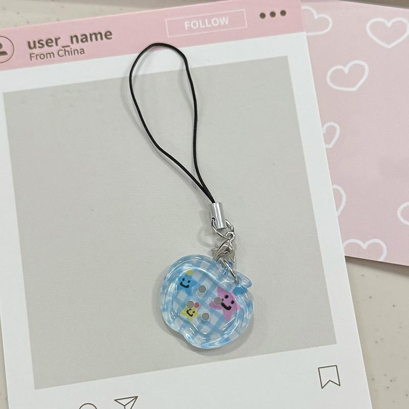 Cute Button Phone Charms Pendant Kawaii New Cases Mini Pendants Accessories For Schoolbag Ins Korea
