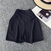 Damen Farbige V-Taillen-Schmal geschnittene Modische Vielseitige Lässige Trend-Shorts Mit Hüftabdeckung