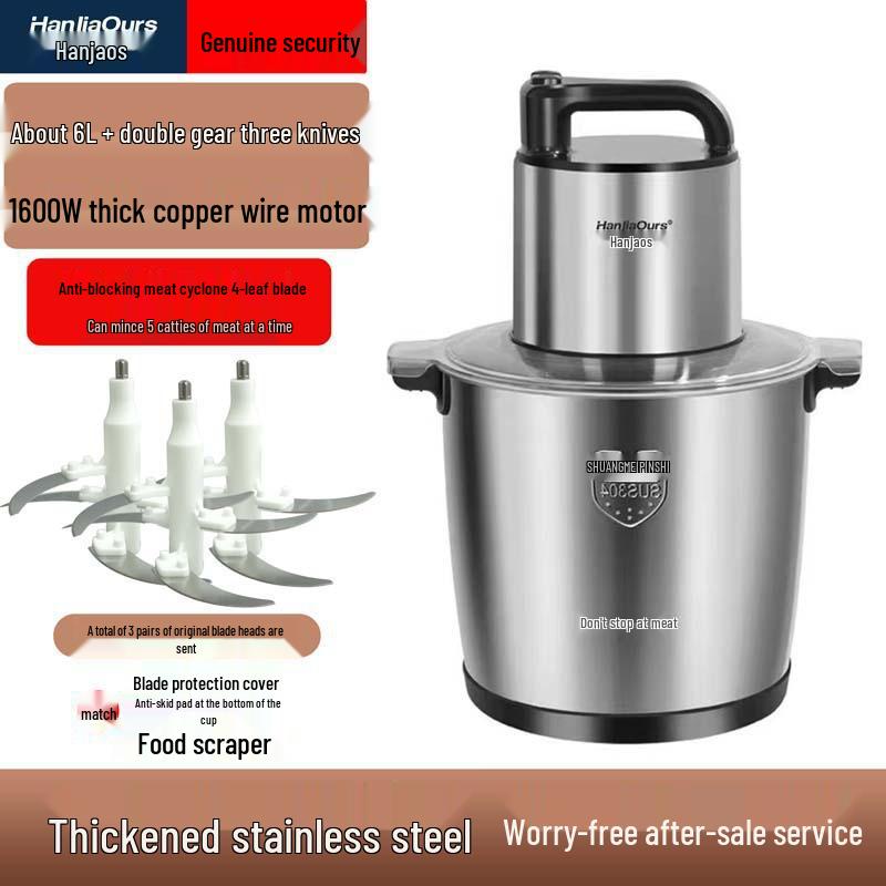 High-Power Multifunction Meat Grinder and Food Processor