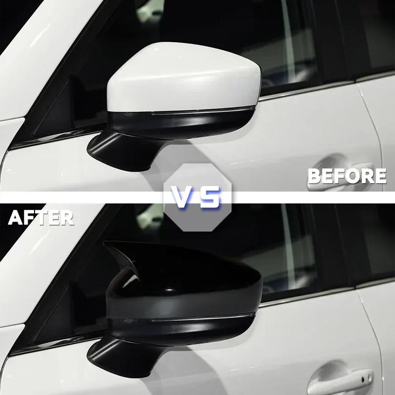 For Mazda CX-5 CX5 2017-2025 Car Rearview Mirror Cover Lid Cap Wing Door Side Mirror Case Shell House