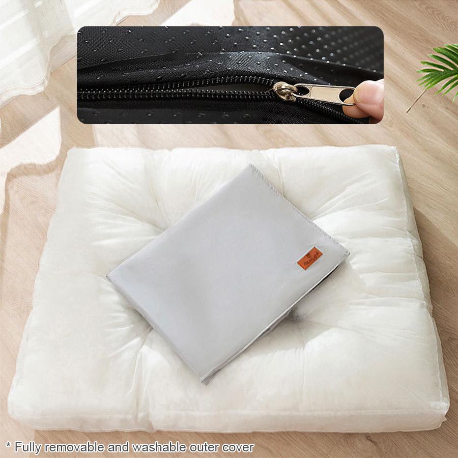 Für wasserdichtes & bequemes Hundebett, herausnehmbare Haustiermatte, rechteckiges verdicktes weiches Hundematratzen-Sofa, geeignet für Haustiere aller Größen