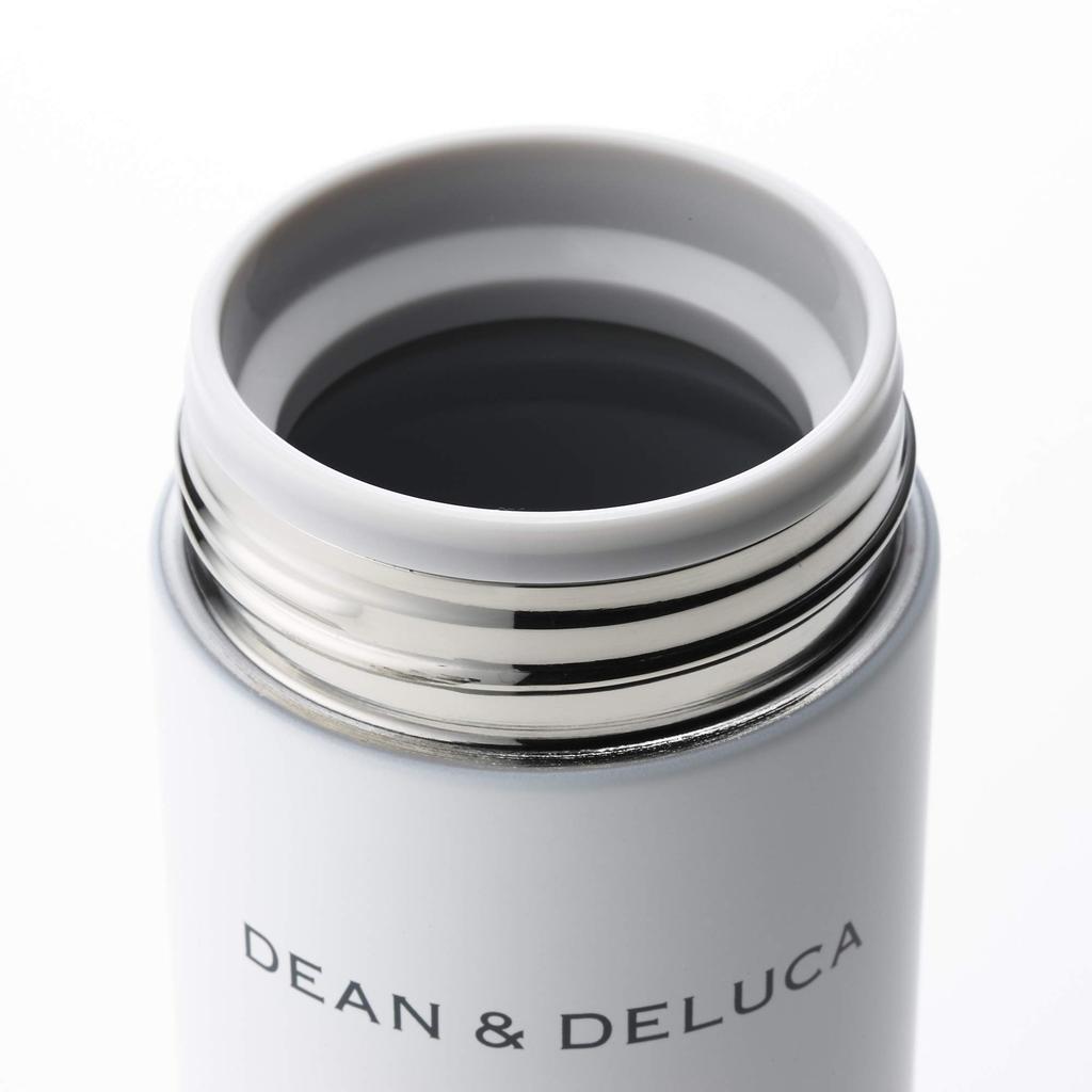 DEAN & DELUCA Soup Pot, White, 300ml, Insulated, Insulated, Soup Jar, Lunch Jar, 7.5cm H X 7.5cm W X 13cm D