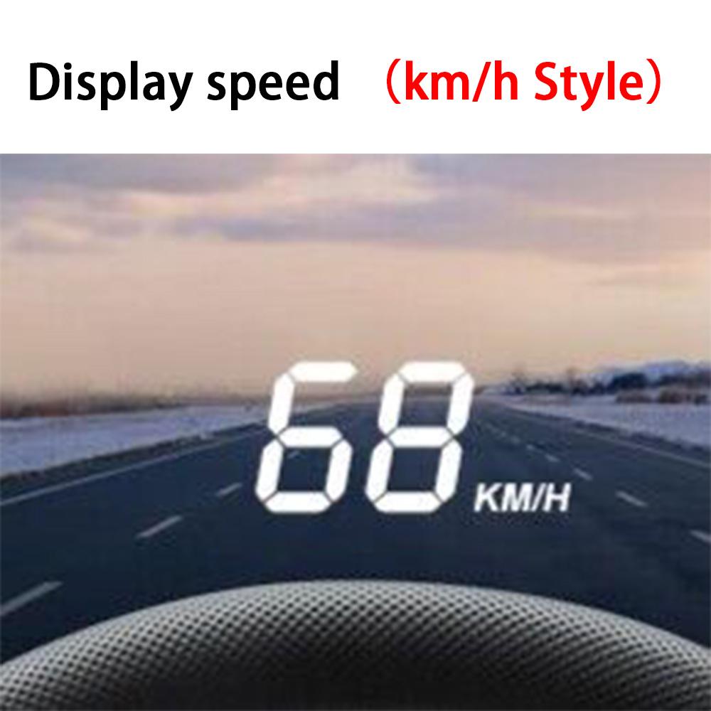 ZJCGO Auto HUD Display Car Projector Alarm Head Up Display Speedometer Windshield for Mazda 3 Mazda3 BM BN 2013~2018
