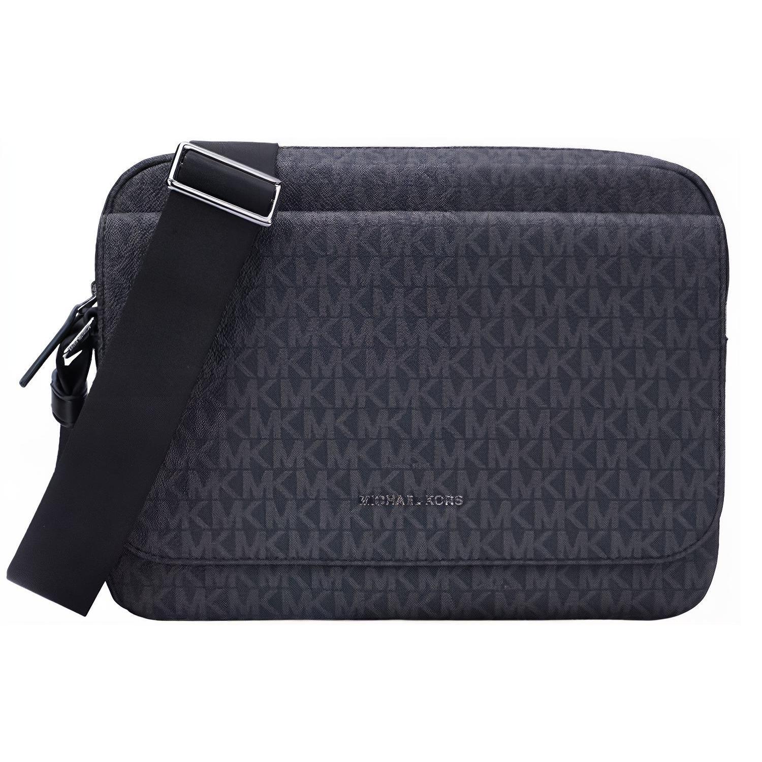 

Новая сумка кроссбоди MICHAEL KORS MK Cooper из ПВХ, мужская черная 37U0SCOM0B-BLACK 26.9*8.1*21.1CM