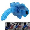 Plastic Blue Black Lightweight Portable Mountain Bike Chain Washer Cleaning Brush Handle KitBike Chain Washer