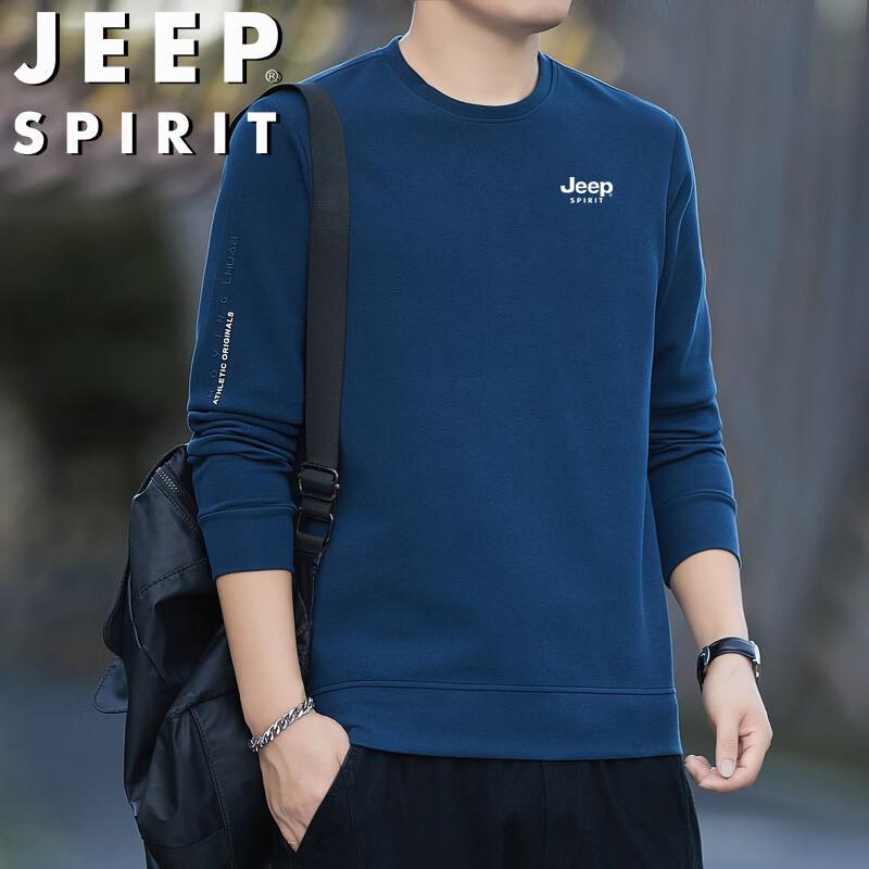 JEEP SPIRIT Men s Casual Pullover Top L