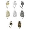 Embossed Nail Charms 3D Scorpion Nail Art Accessories for DIY Nail Art Design