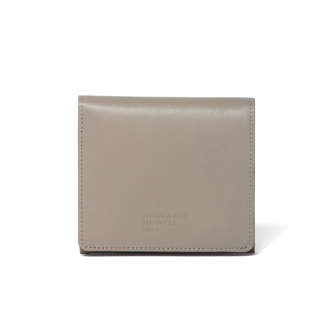 Margaret Howell Idea Elm Boxed Folding Nubuck Soft MHLW4JS1 Women s Wallet, Leather, серый
