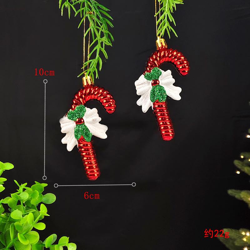Weihnachtsdekorationen, Feiertagsdekorationen, Partydekorationen, Weihnachtsbaumschmuck, Kleiner Anhänger 2 Stück