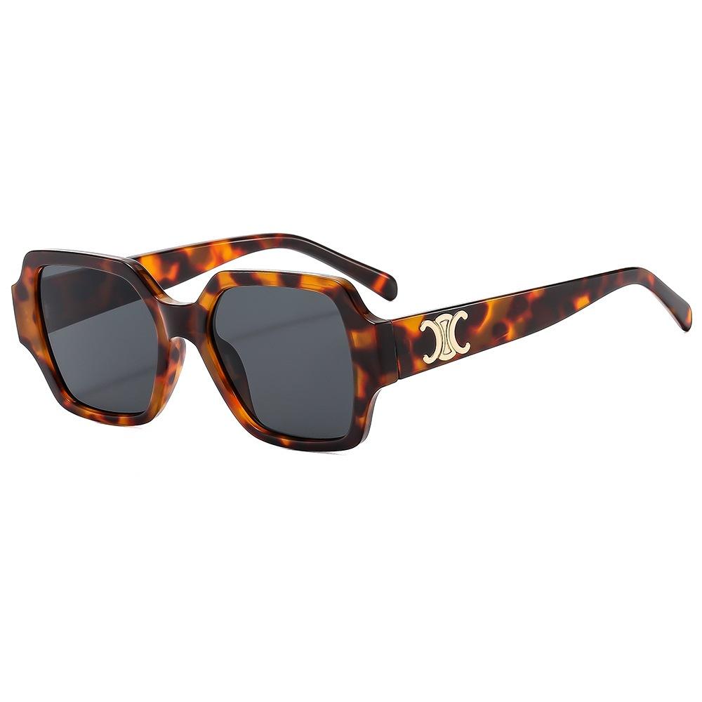 JYL TS Sunglasses Polygon Large Frame UV Street/89228