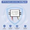 YBBOTT 5A 25W To Suitable for Car LED DC/DC Step-Down Converter, 10V-72V 5V, DC/DC Converter, 12V/24V/36V/48V/60V, Audio, Intercom, Display,