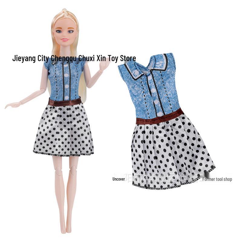 

Кукла Барби 30 см Платье принцессы Наряд для моды Игрушка для ролевых игр Dress Only (No Doll)