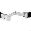 Waterproof Silicone Watch Strap with Stainless Steel Folded Buckle Multi-Colors