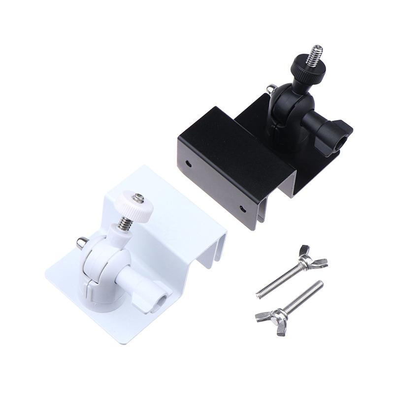 Specjalny wspornik monitorujący do rynny deszczowej, odporny na warunki atmosferyczne wspornik do montażu na rynnie z uniwersalnym adapterem śrubowym, regulowany do kamer