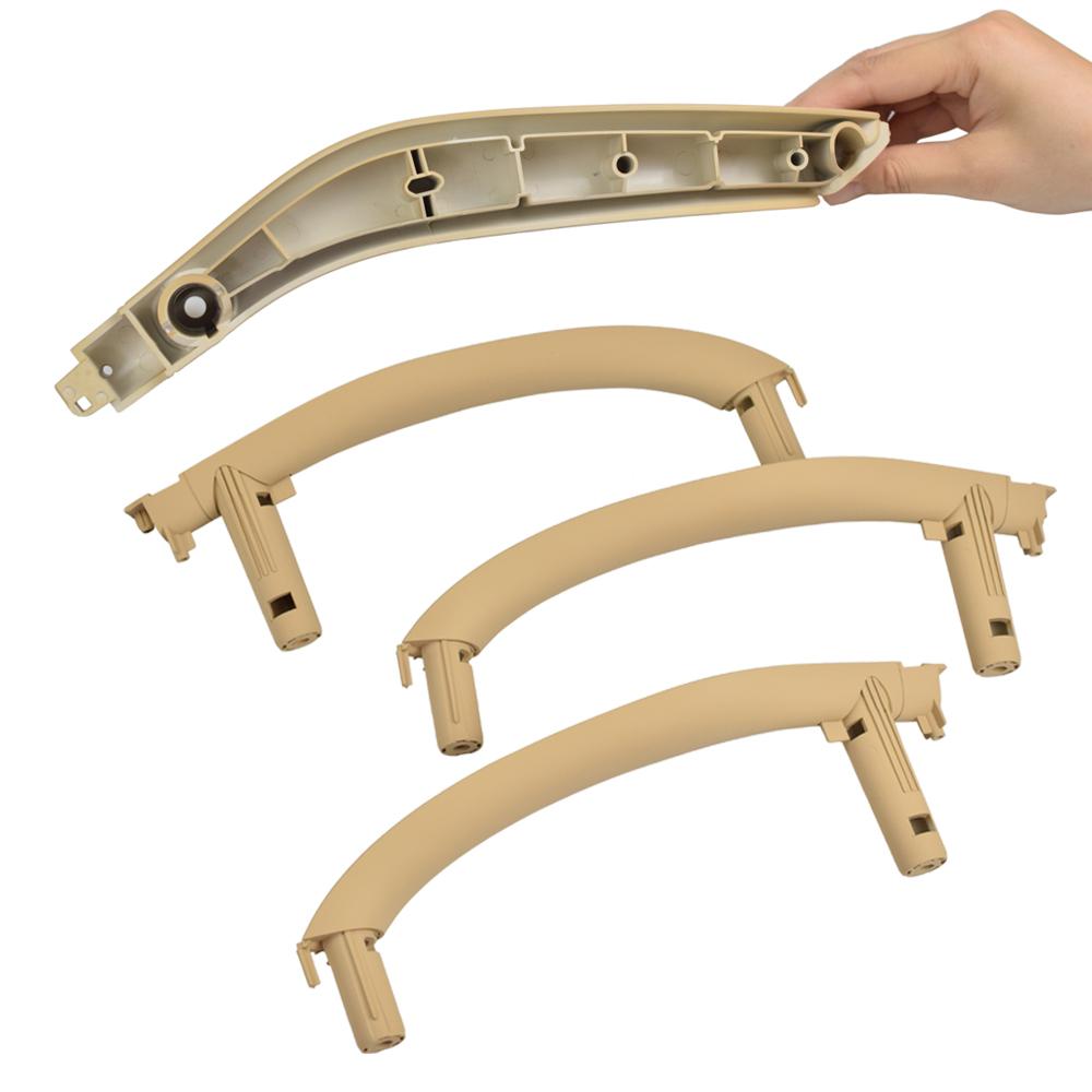 Für BMW X5 X6 F15 F16 2014 2015 2016 2017 2018 Links Rechts 3 Teile/satz Auto Innentüren Griff Pull Trim Abdeckung schwarz Beige