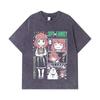 275 GSM Washed T-shirts 100% Cotton Spy x Family V4 Anya Print Unisex Heavy Cotton T Shirt