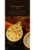 Authentic Double Deer Sutras Mandala Brass Pendant: Enamel High Relief, 3D Double-Sided Thangka Design