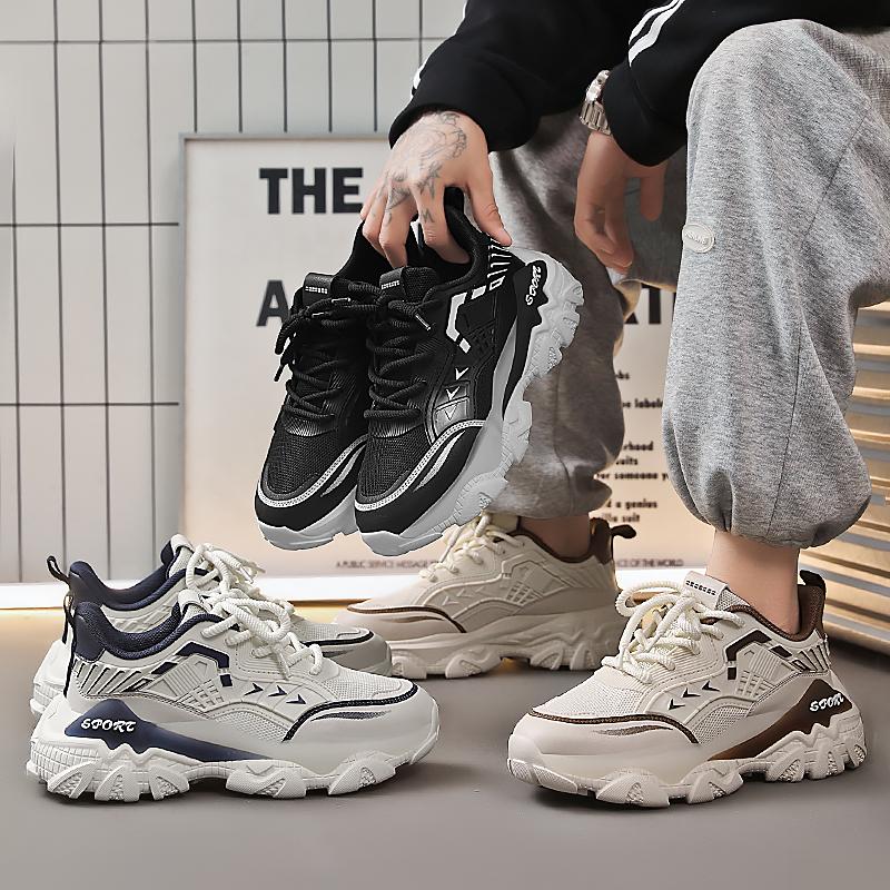 Men's New Mecha Casual Sports Dad Shoes Sports Casual Shoes Sneakers