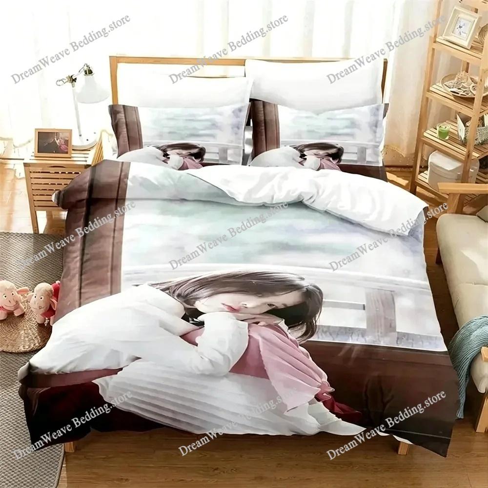 3D Print Singer IU I Ji Eun Bedding Set Duvet Cover king Queen Size Boys Adult Bedding963