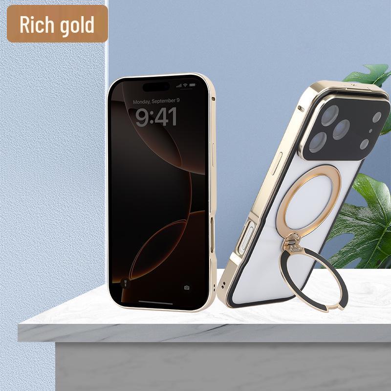 Magneto Magnetische Metallhülle mit drehbarem Ständer für iPhone 17 Pro