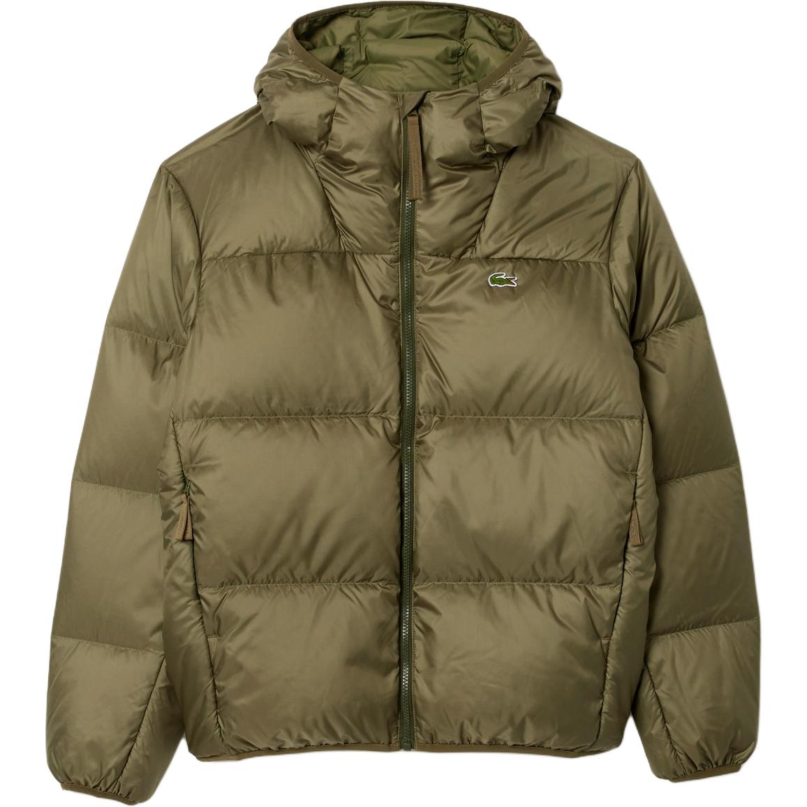 LACOSTE Down Jacket Men`s Olive Green