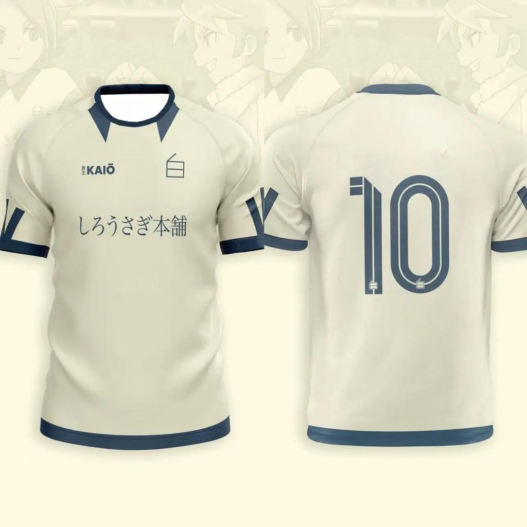 Maglia Kaio Inazuma Eleven Cosplay Anime Stampa 3D T-shirt da Uomo Uomo Donna Sportiva Maglietta da Calcio Harajuku Y2k Top Tee Abbigliamento Uomo
