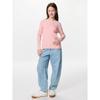Uniqlo Japan Girls Ribbed Crew Neck T shirT