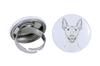 Xoloitzcuintle, Mexican Hairless Dog- Women's Jewelry with a Dog Portrait, Handmade Product, Possibility To Add Your Own Photo, Brand – Rings